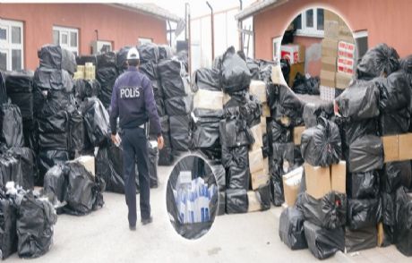6.000 Karton Kaçak Sigara Ele Geçirildi