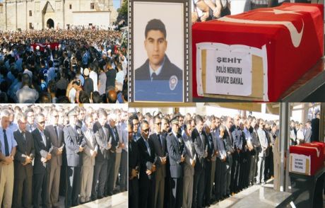 Aksaray Şehidini Dualar İle Uğurladı