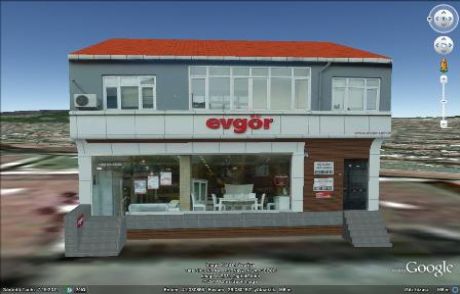 Evgör Mağazalarını Google Earth’e Taşıdı!