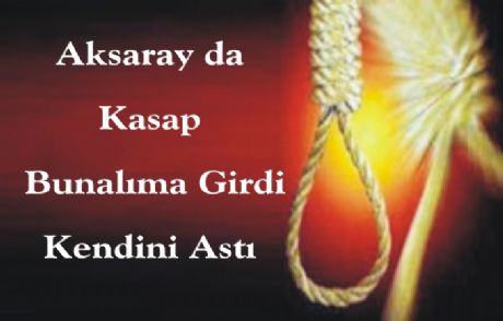 Bunalıma Girdi Kendini Astı