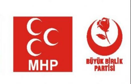 Mhp'den İstifa Edip Bbp'ye Geçtiler