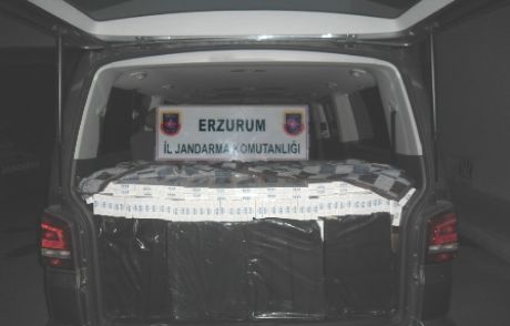 Jandarma'dan Kaçak Sigara Operasyonu