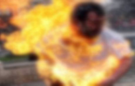 Fas'ta İşsizler Kendilerini Yaktı