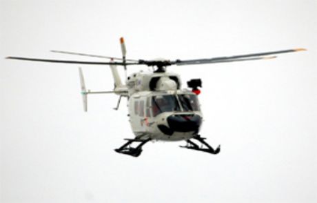 Kanamalı Hastanın İmdadına Helikopter Yetişti