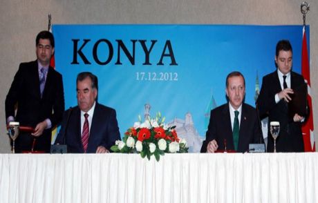 Erdoğan, Tacikistan Cumhurbaşkanı İle Görüştü