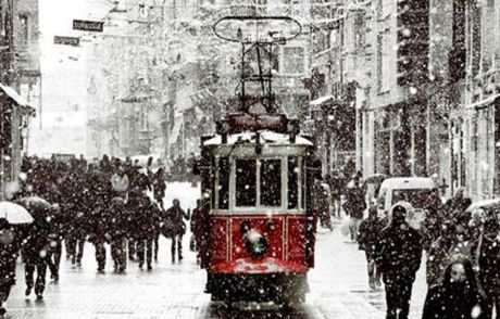 İstanbulda Kar Yağışı