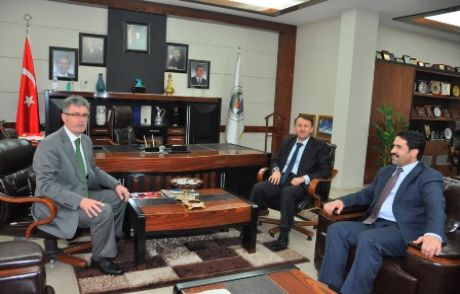 Başkan Yaman, Başkanları Ağırladı