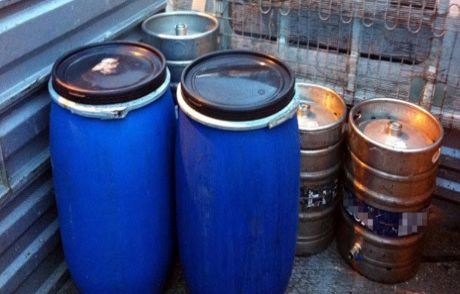 Edirne'de 332 Litre Kaçak İçki Ele Geçirildi