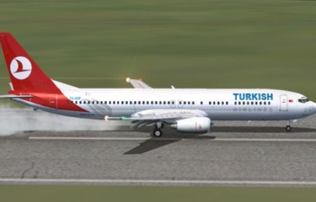 Thy Uçağı Paris'te Pistten Çıktı