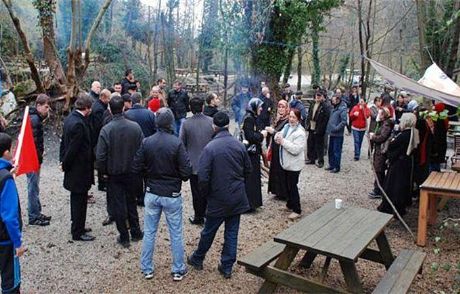 Sakarya'da Taş Ocağı Eylemi