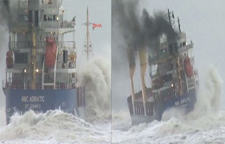 Kilyos'ta Sürüklenen Gemi Kurtuldu