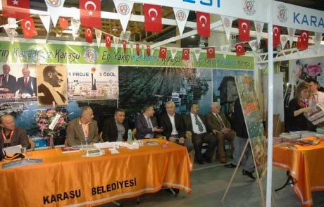 Emitt Fuarında Karasu Standına Büyük İlgi