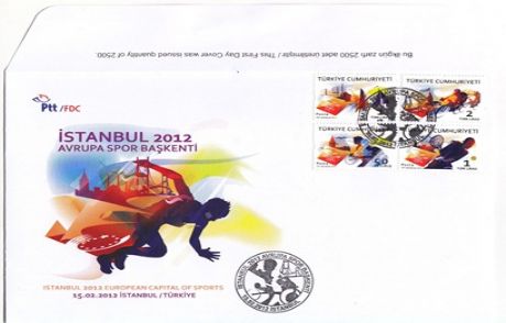 Spor Başkentine Anma Pulu Ve Zarfı 