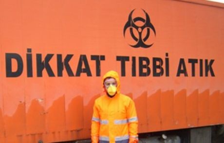 Malkarada Tıbbi Atıklar Bertaraf Ediliyor