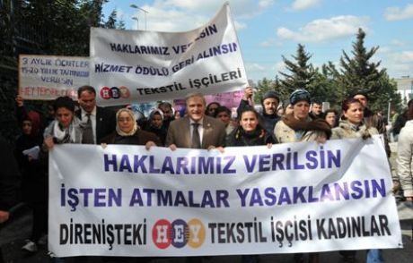 Chp'den Hey Tekstil İşçilerine Ziyaret!