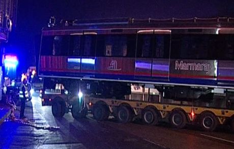 İlk Vagonlar İstanbul'a Geldi