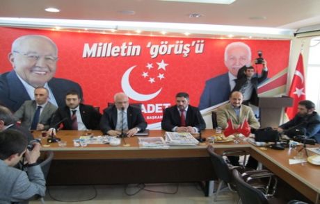Saadet İstanbul'da Yerel Medya Buluşması