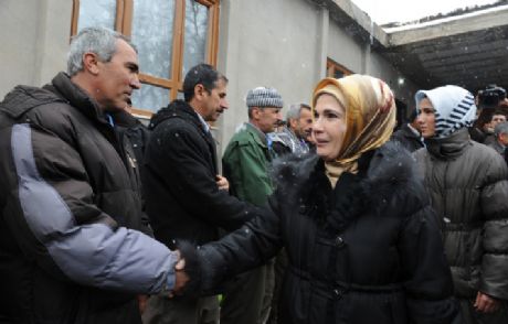 Emine Erdoğan Uludere'de