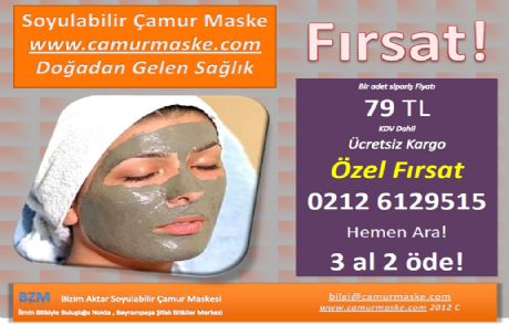 Soyulabilir Çamur Maske Mucizesi