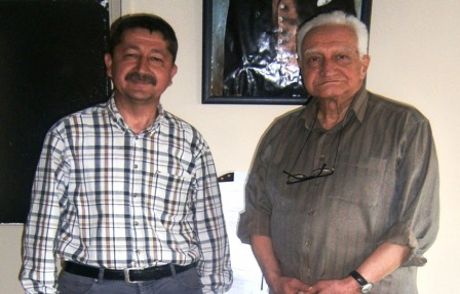 Tarihçi Orhan Koloğlu'na Ziyaret