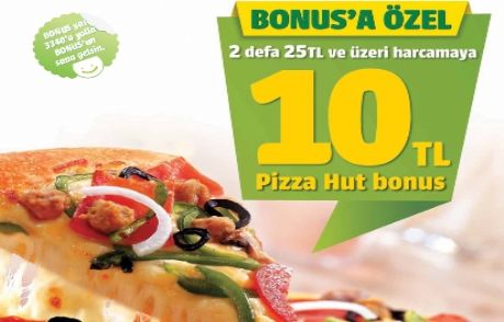 Kfc Ve Pizza Hut'ta Bonus Fırsatı