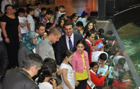 Sarıgül İle İstanbul Akvaryum'u Gezdiler