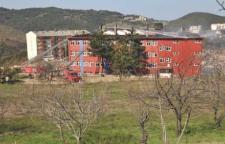 İlköğretim Okulunda Yangın