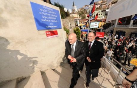 15 Merdivenli Sokak Hizmete Açıldı!