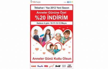 Anneler Gününe Özel İndirimler