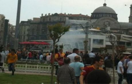 Yunan Taraftarlarla Kavga