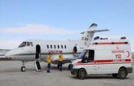 Beyda, Ambulans Uçakla Umuda Uçtu
