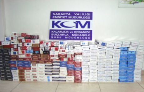 Sakaryada Kaçak Sigara Operasyonu