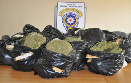 Yozgatta 244 Kilo Esrar Ele Geçirildi