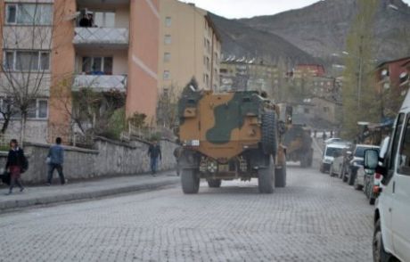 Hakkari'de Askeri Hareketlilik