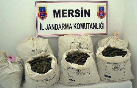 Mersin'de 75 Kilo Esrar Ele Geçirildi