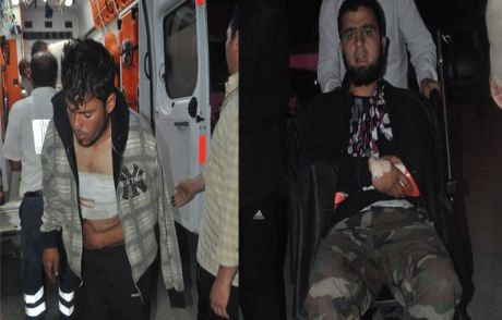 Suriye'de Yaralananlar Hatay'a Getirildi
