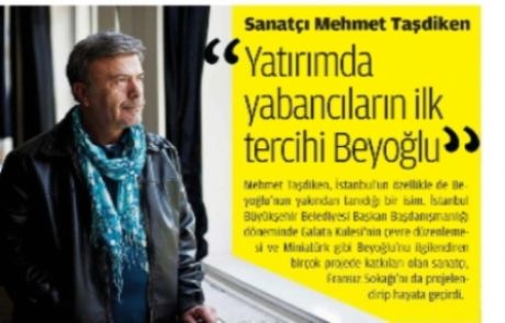 'yatırımda Yabancıların İlk Tercihi Beyoğlu'