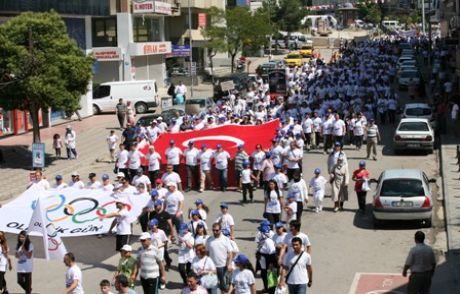 Gebze'den Dünyaya Olimpik Sesleniş