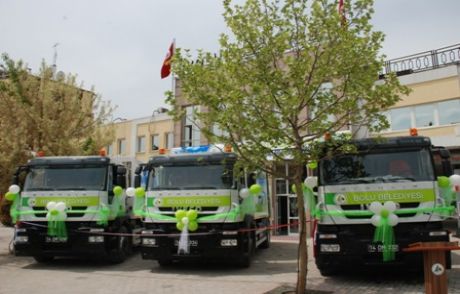 Çöp Kamyonları Teslim Edildi!