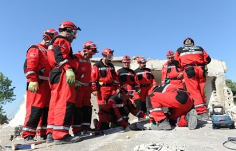 Sancaktepede Arama Kurtarma Tatbikatı