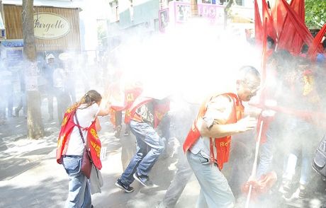 Ankara Kızılay'da Arbede