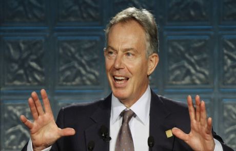Blair'e Irak Protestosu
