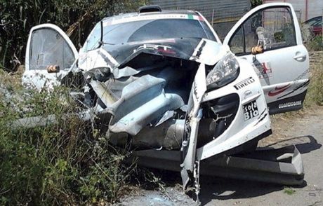 Rallide Korkunç Kaza