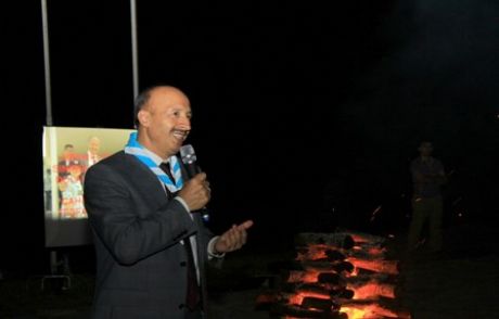 İzcilik Kampı Ateşi Yandı