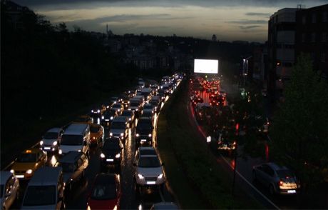 Trafik Yoğunluğu Gece De Sürdü