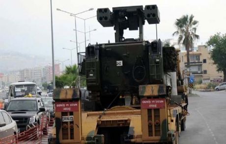 Suriye Sınırına Askeri Sevkiyat