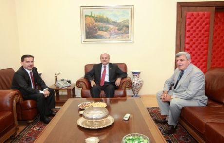 Ankara'da Temaslarda Bulundular
