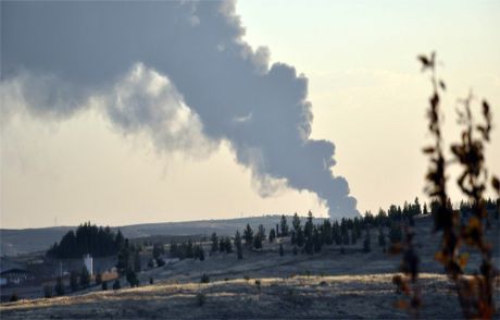 Botaş Boru Hattı Yeniden Alev Aldı