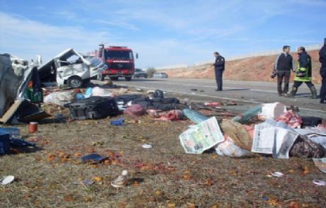 Kırıkkale'de Feci Kaza: 6 Ölü