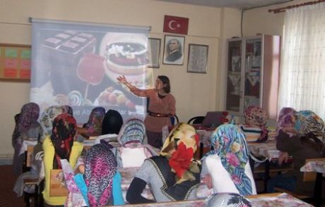 Öğrencilere Ergenlik Ve Beslenme Eğitimi
